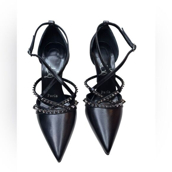 NWT Christian Louboutin Tatooshka Spikes 100mm (35/5) - Picture 5 of 8